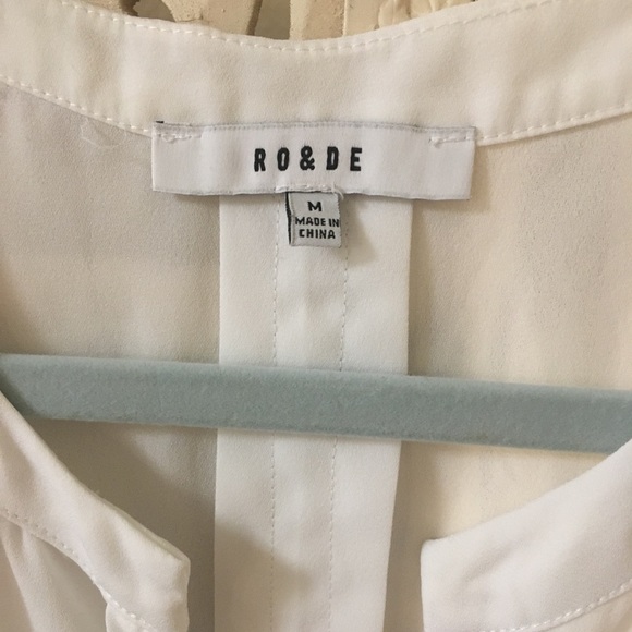 RO & DE White Short Sleeve Top - Picture 2 of 4